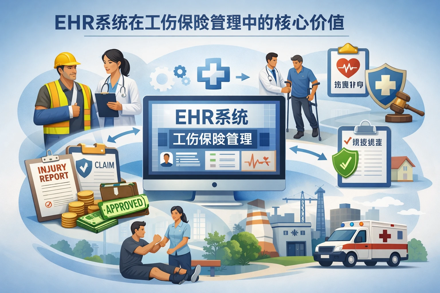 EHR系统在工伤保险管理中的核心价值