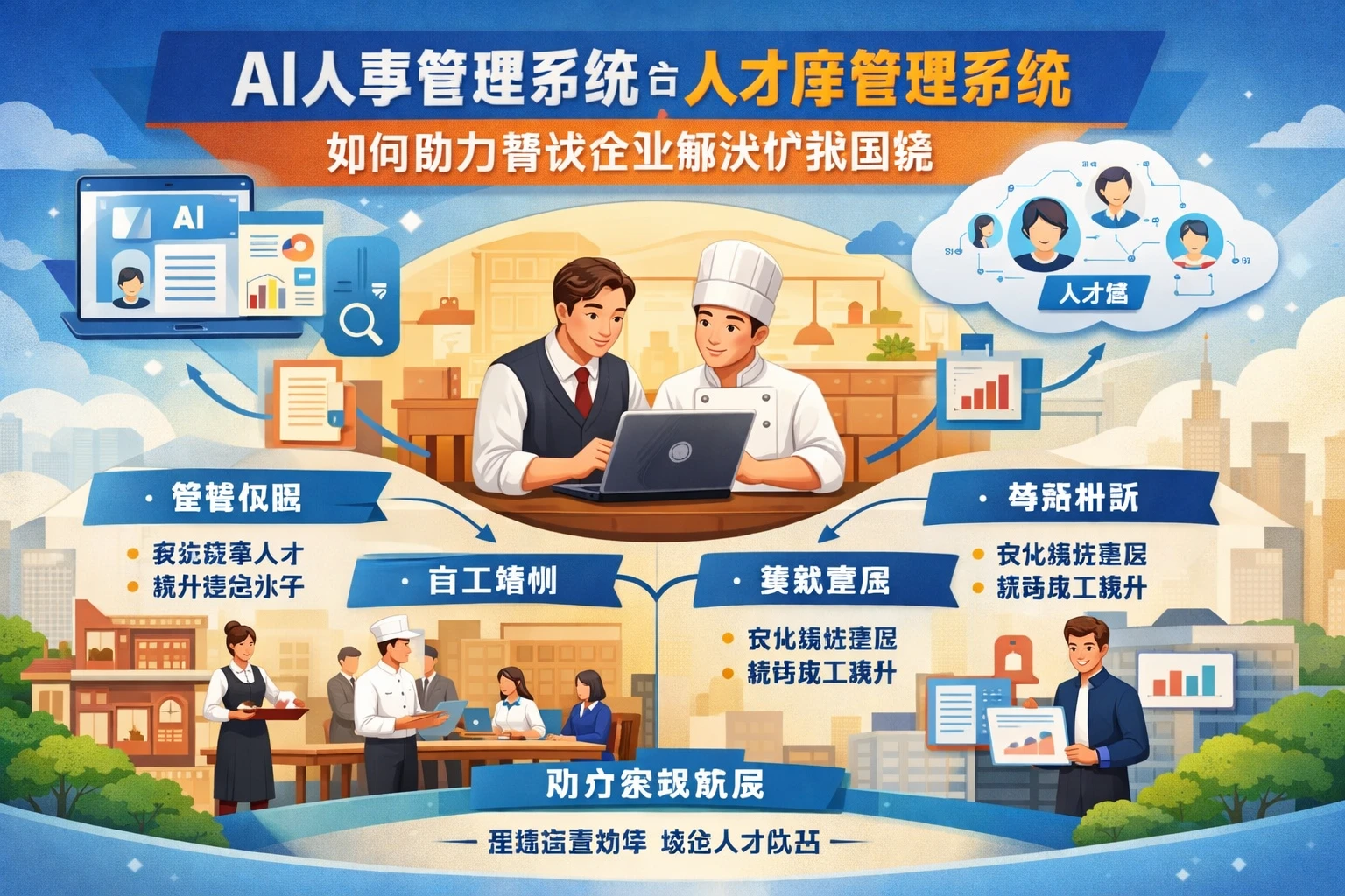 AI人事管理系统与人才库管理系统如何助力餐饮企业解决扩张困境