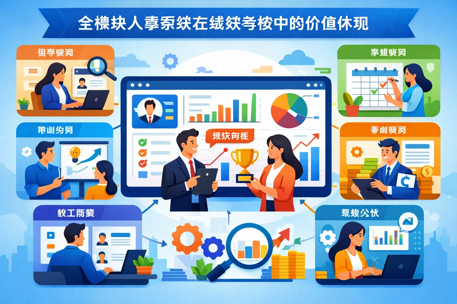 全模块人事系统在绩效考核中的价值体现