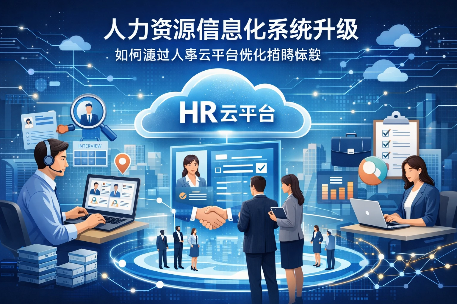 人力资源信息化系统升级：如何通过人事云平台优化招聘体验