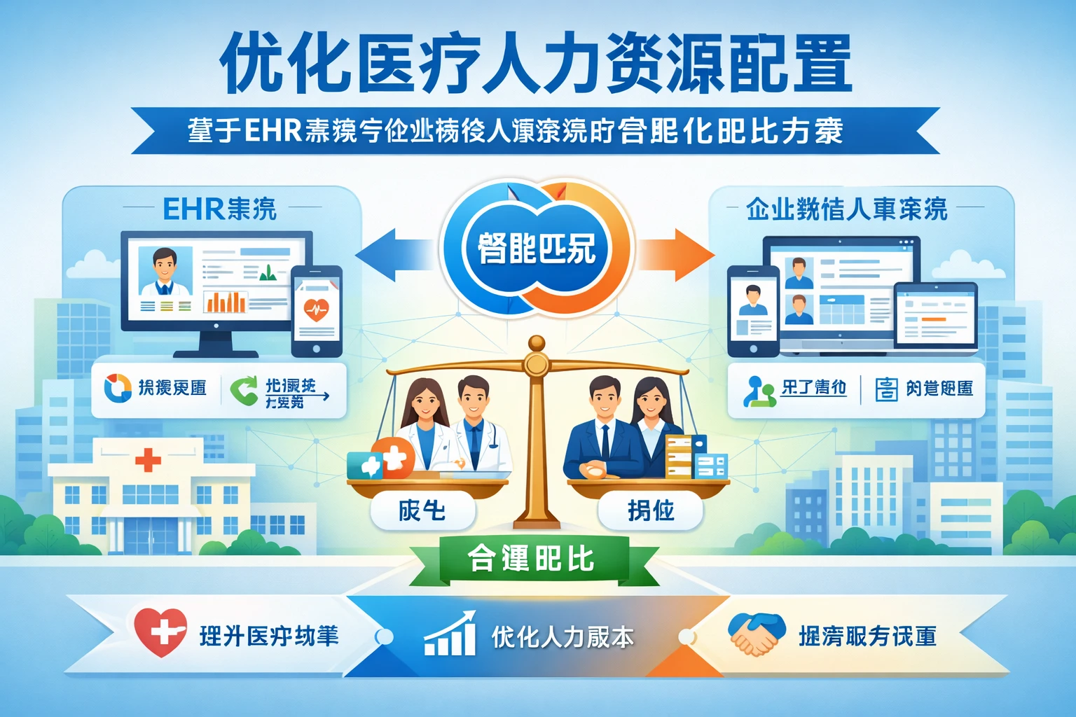 优化医疗人力资源配置：基于EHR系统与企业微信人事系统的合理化配比方案