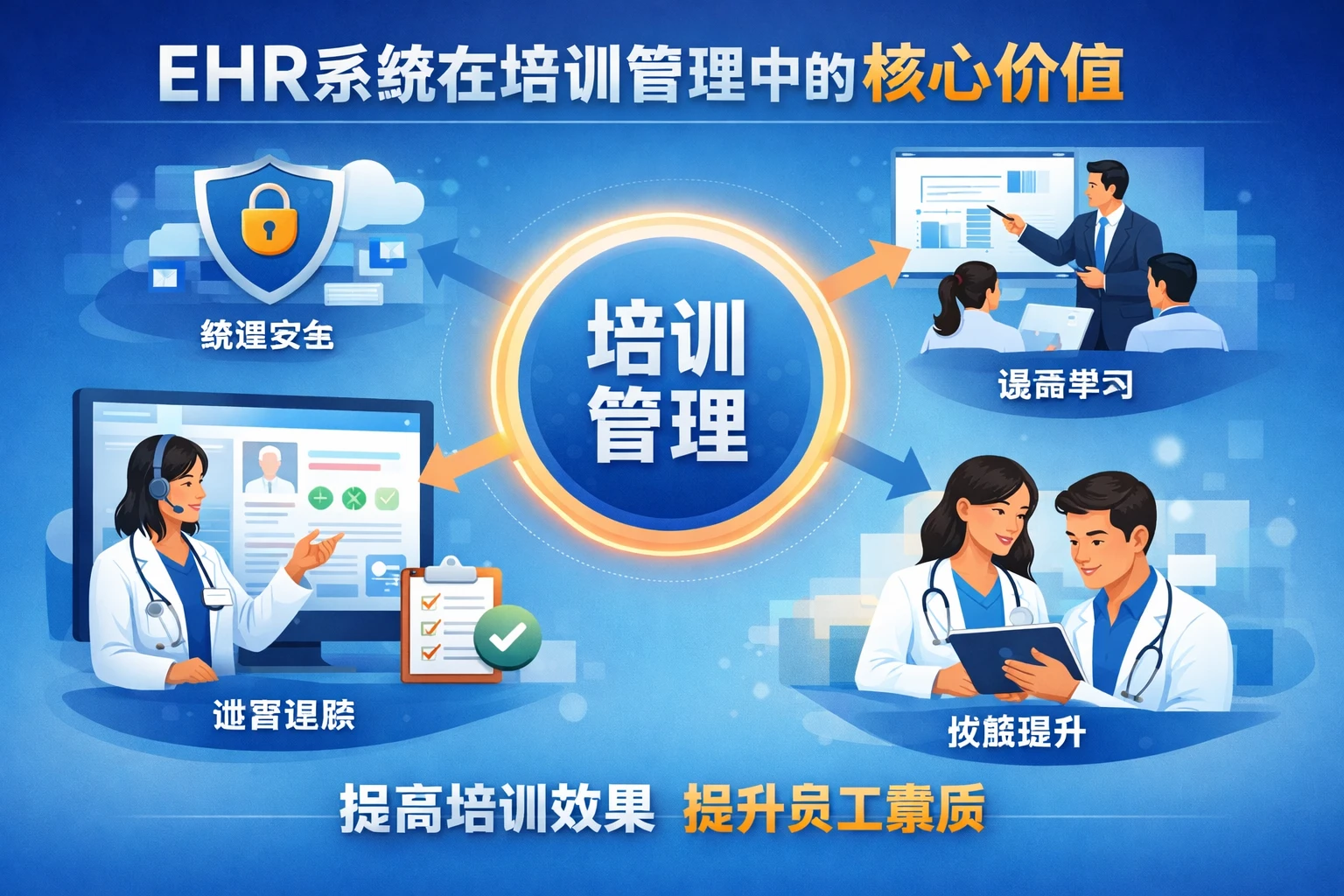 EHR系统在培训管理中的核心价值