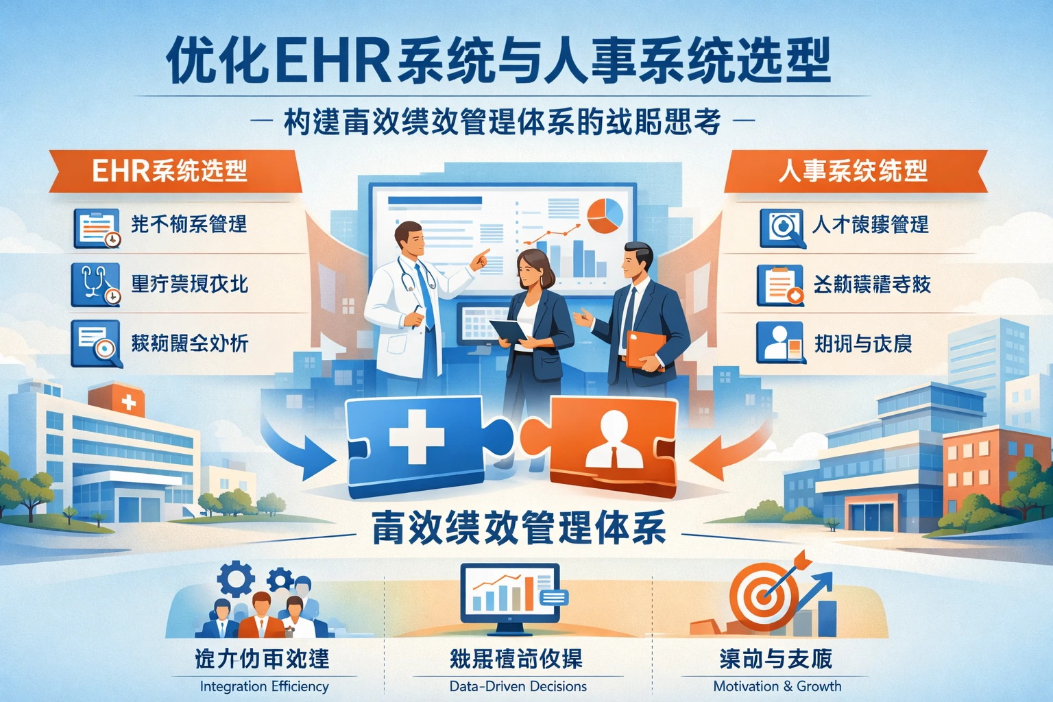 优化EHR系统与人事系统选型:构建高效绩效管理体系的战略思考