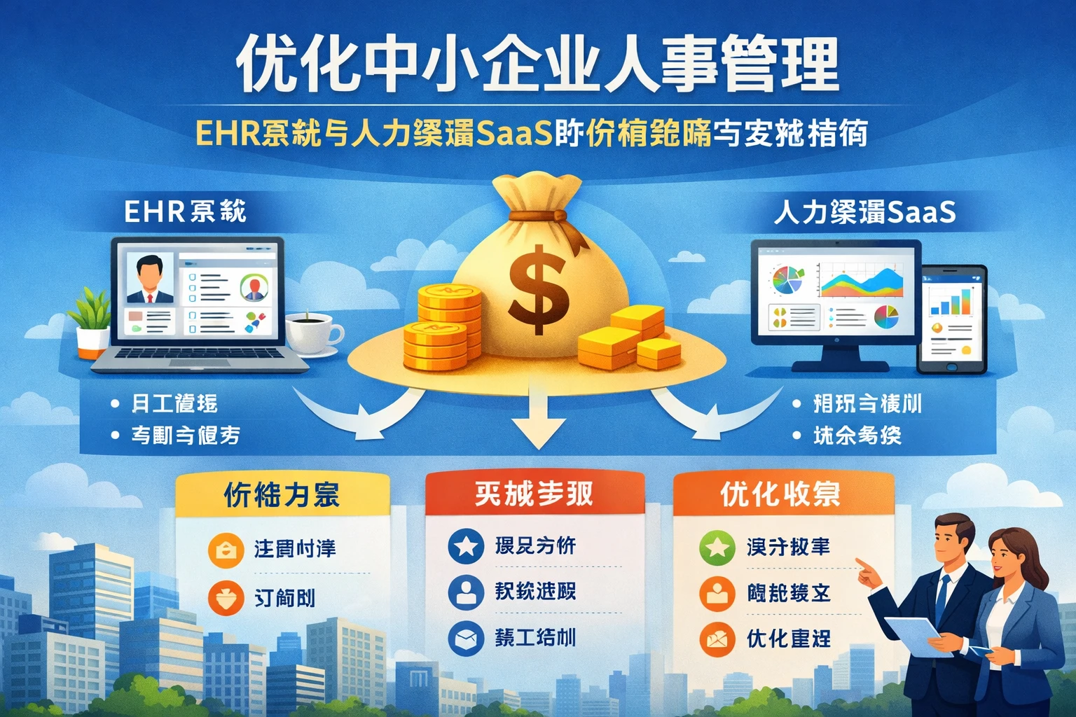优化中小企业人事管理：EHR系统与人力资源SaaS的价格策略与实施指南