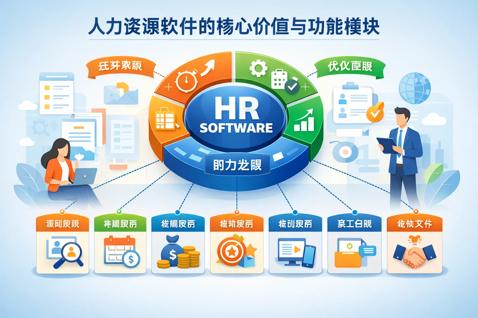 人力资源软件的核心价值与功能模块