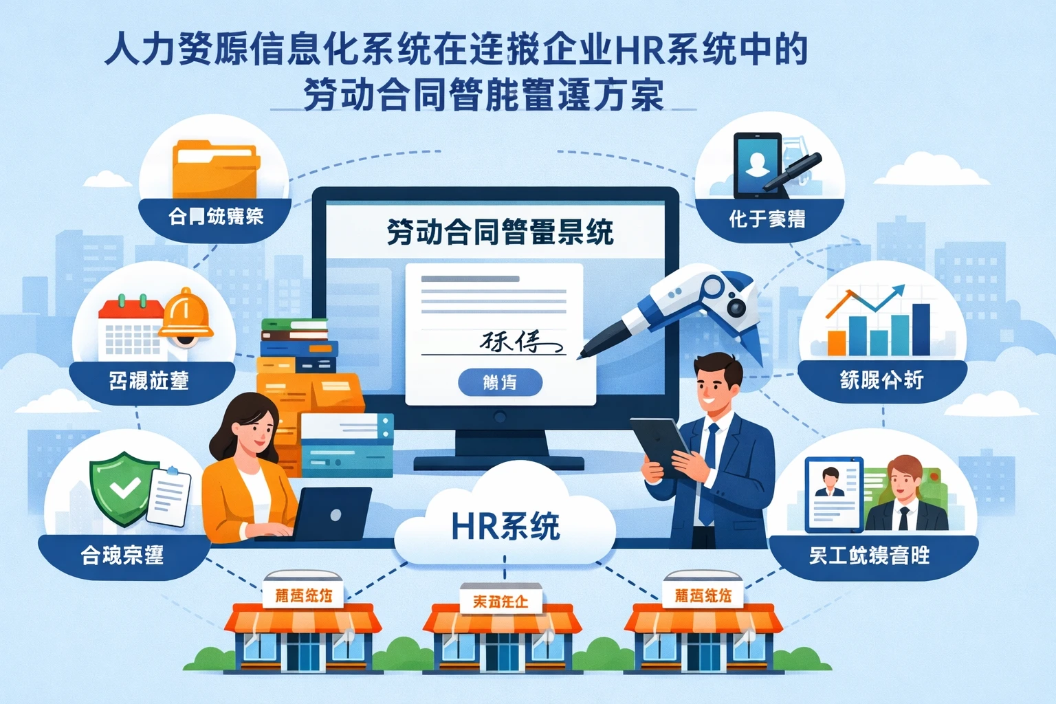 人力资源信息化系统在连锁企业HR系统中的劳动合同智能管理方案