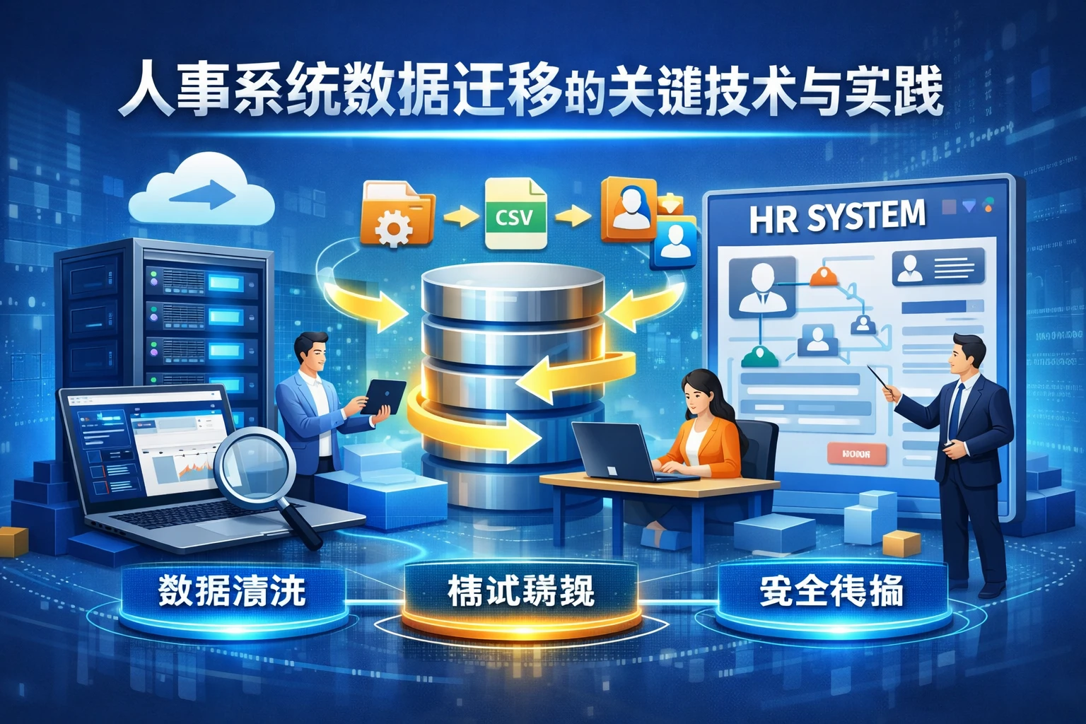 人事系统数据迁移的关键技术与实践