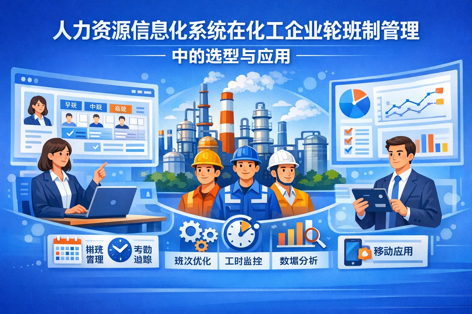 人力资源信息化系统在化工企业轮班制管理中的选型与应用