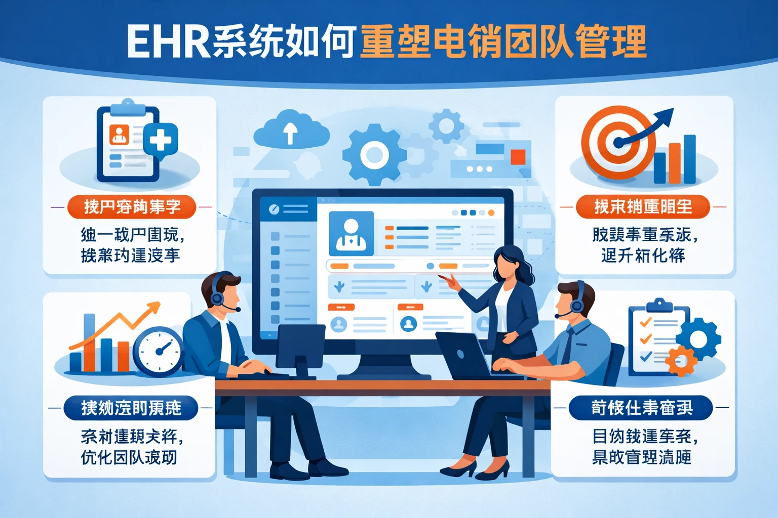 EHR系统如何重塑电销团队管理