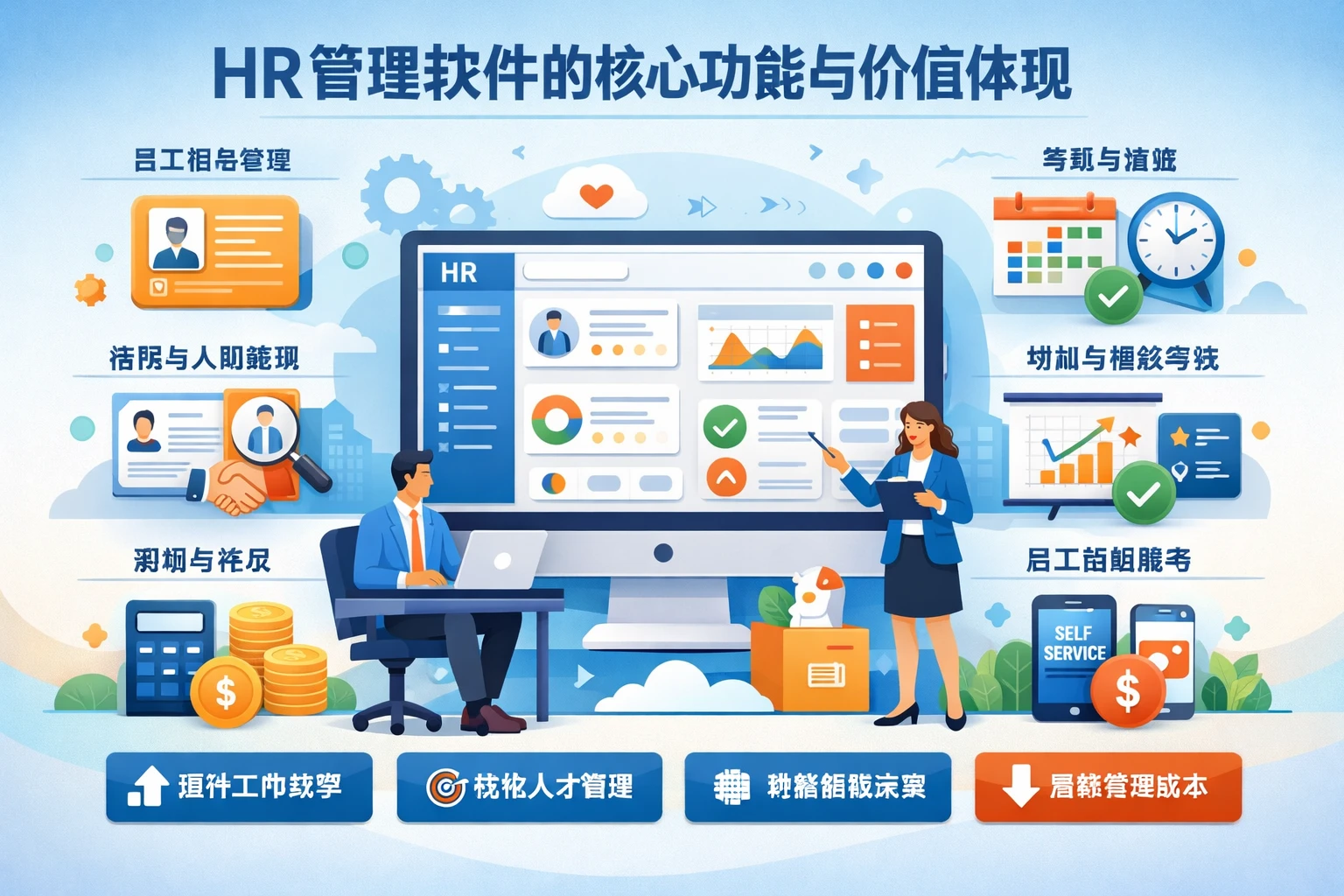 HR管理软件的核心功能与价值体现