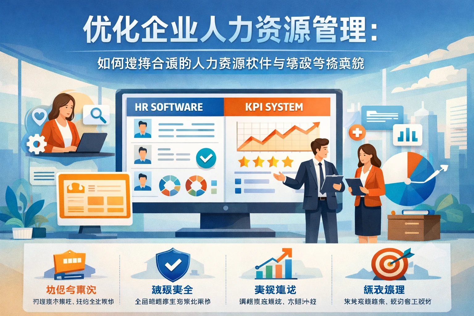优化企业人力资源管理：如何选择合适的人力资源软件与绩效考核系统