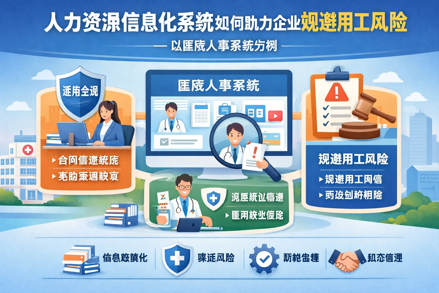 人力资源信息化系统如何助力企业规避用工风险——以医院人事系统为例