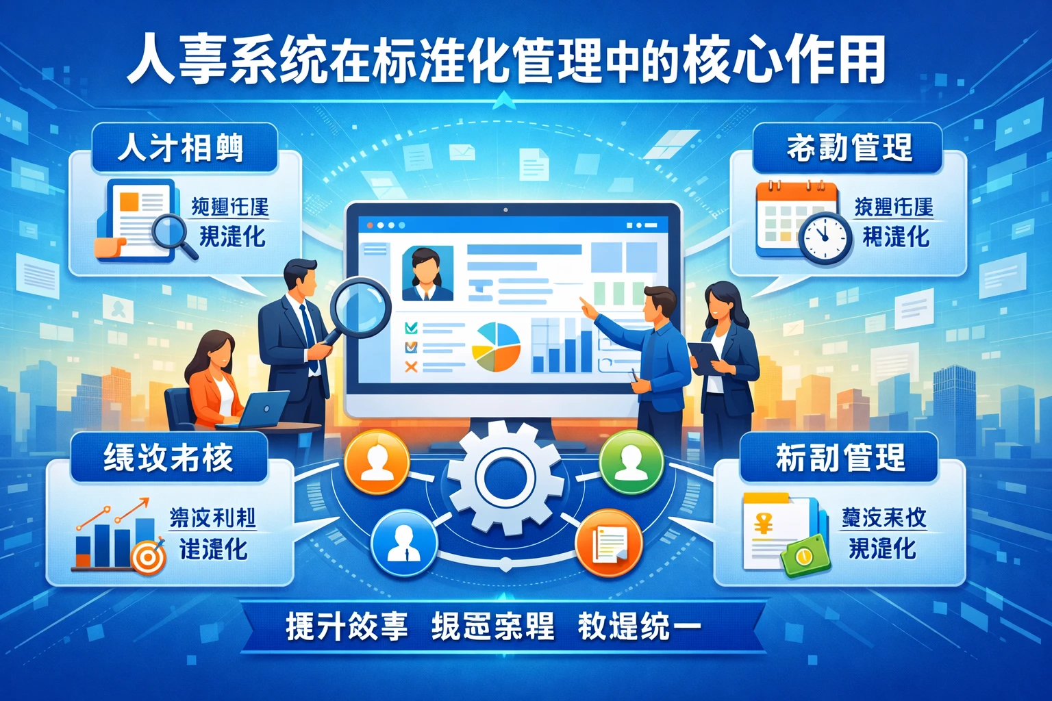 人事系统在标准化管理中的核心作用