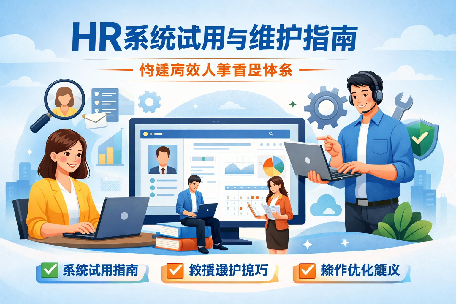 HR系统试用与维护指南：构建高效人事管理体系