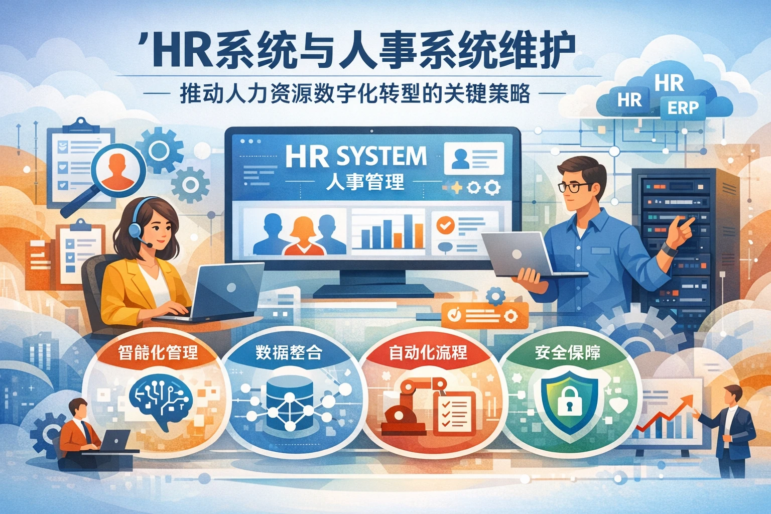 HR系统与人事系统维护：推动人力资源数字化转型的关键策略