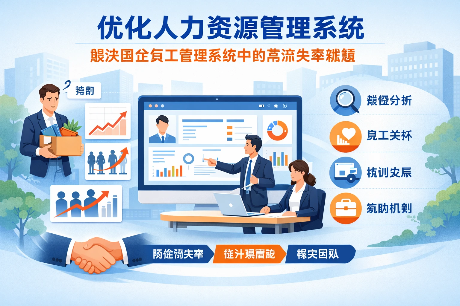 优化人力资源管理系统：解决国企员工管理系统中的高流失率难题