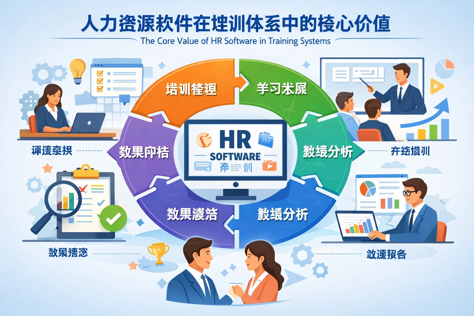 人力资源软件在培训体系中的核心价值