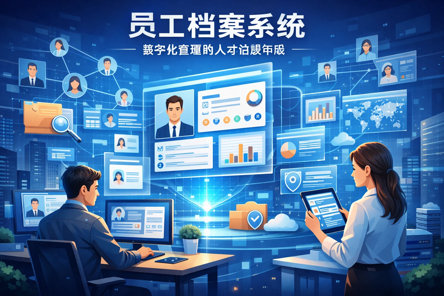 员工档案系统：数字化管理的人才信息中枢