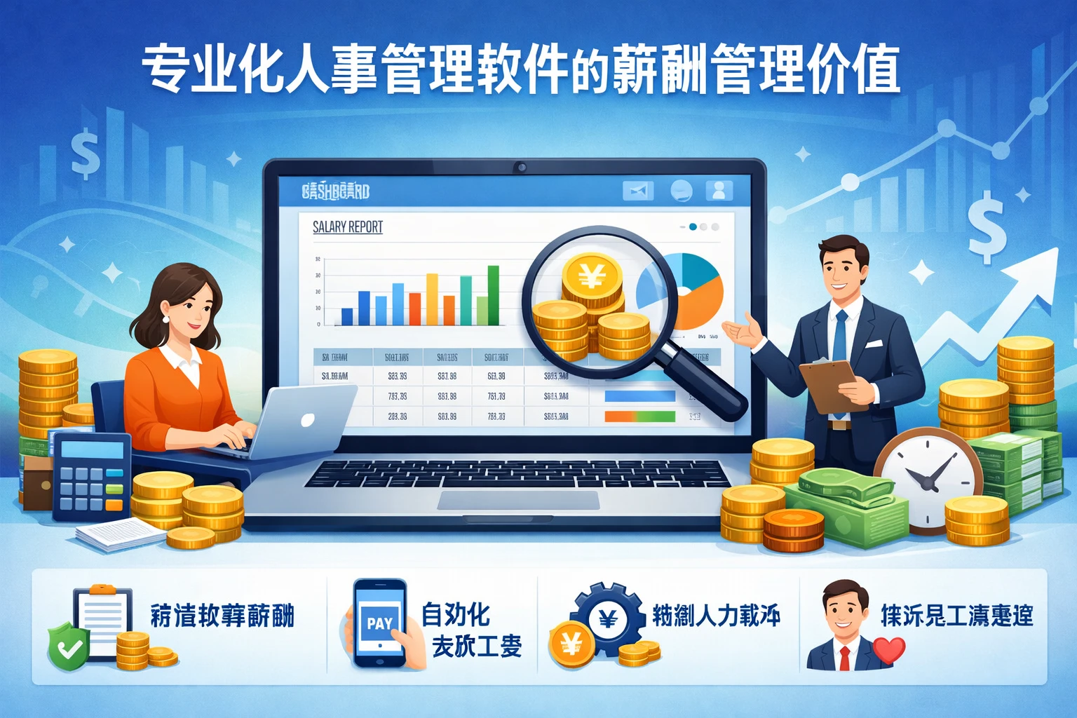 专业化人事管理软件的薪酬管理价值
