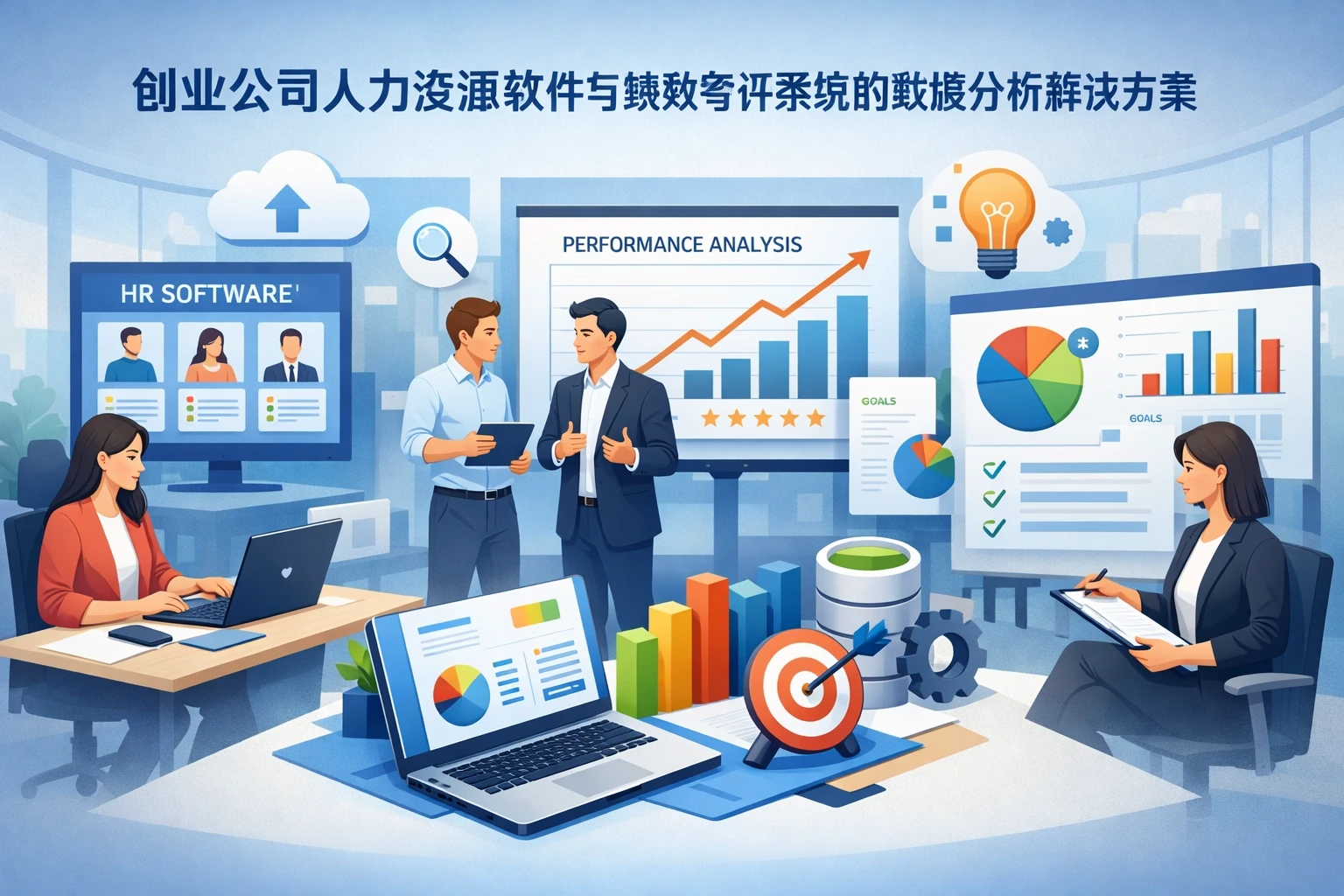 创业公司人力资源软件与绩效考评系统的数据分析解决方案