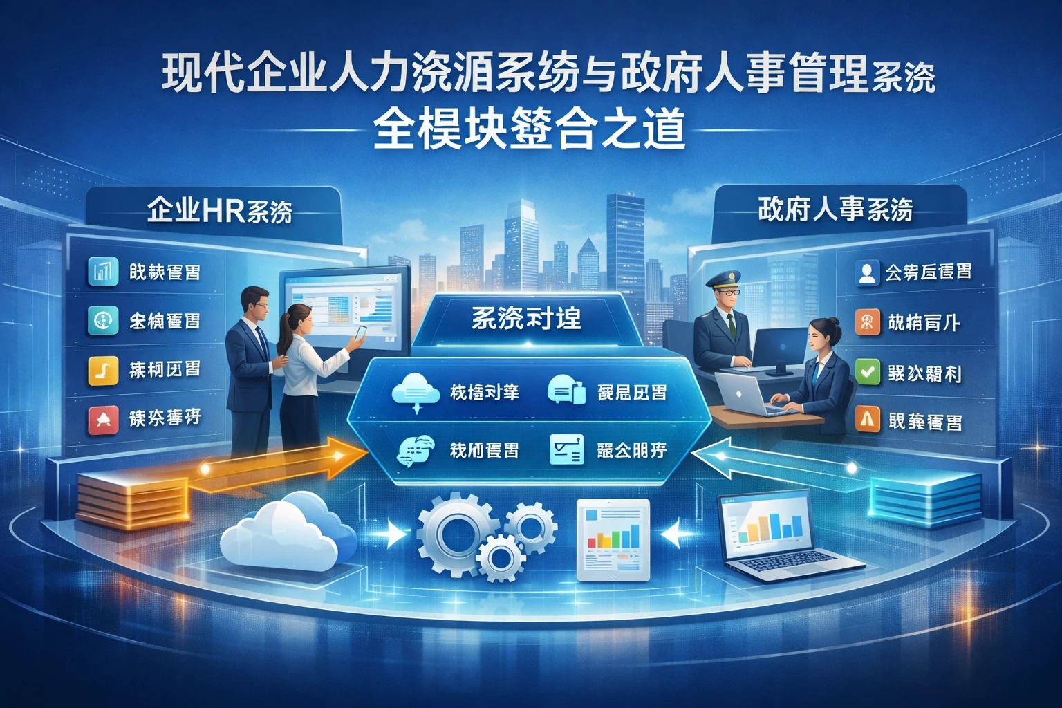 现代企业人力资源系统与政府人事管理系统的全模块整合之道