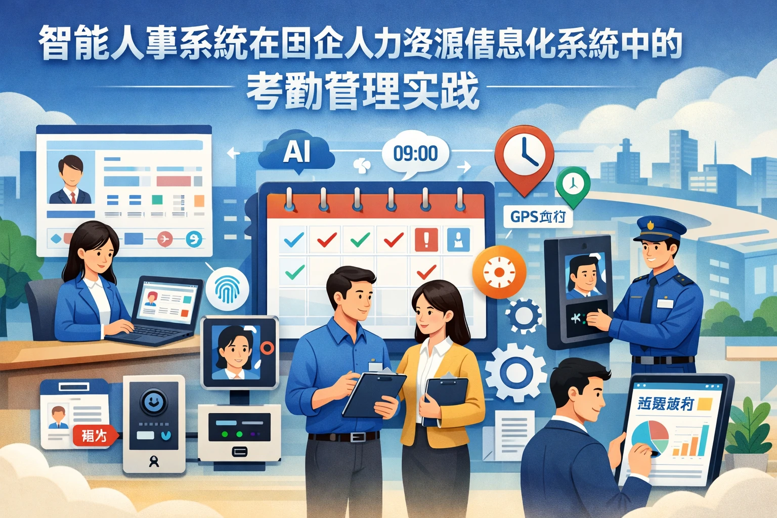 智能人事系统在国企人力资源信息化系统中的考勤管理实践