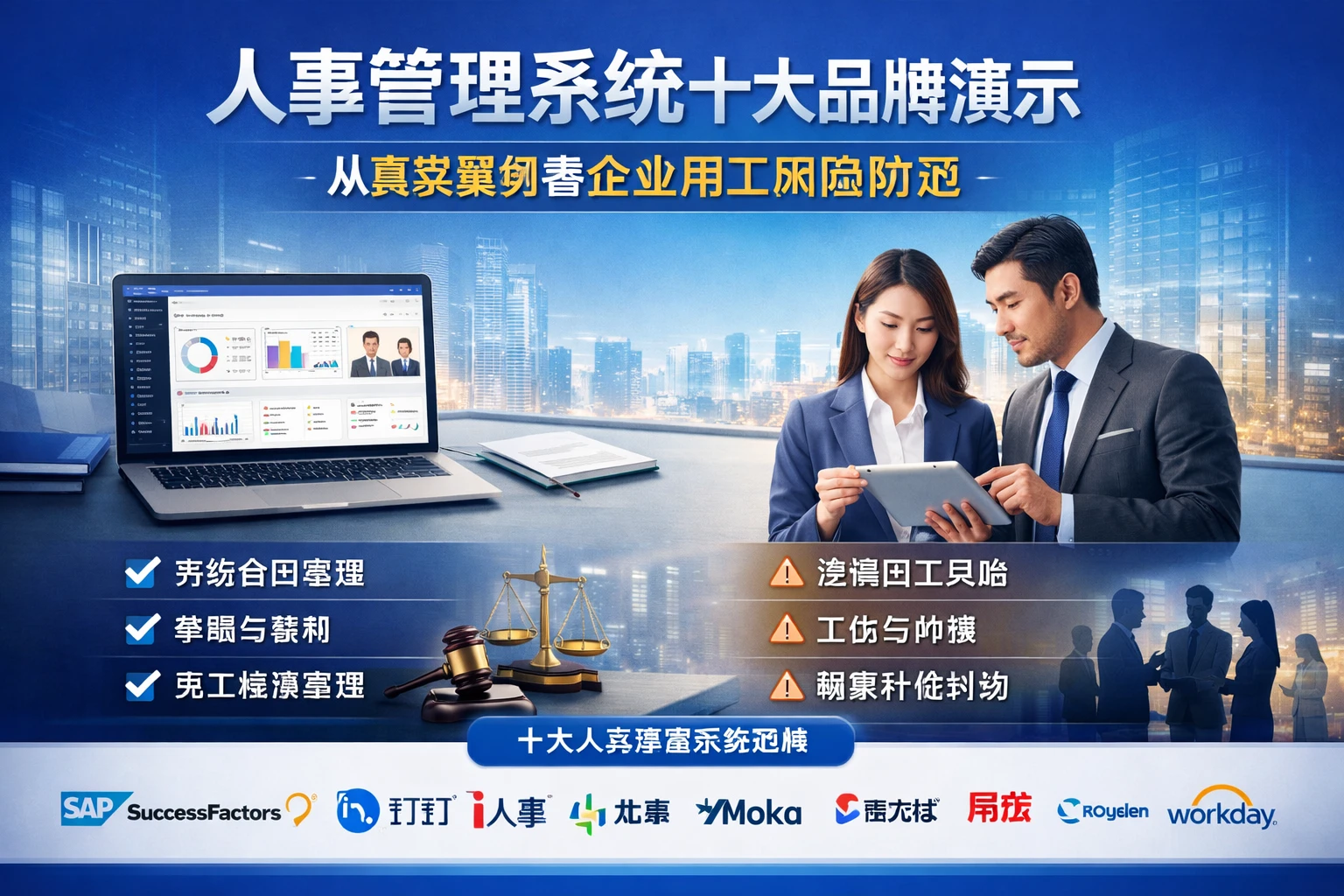 人事管理系统十大品牌演示：从真实案例看企业用工风险防范