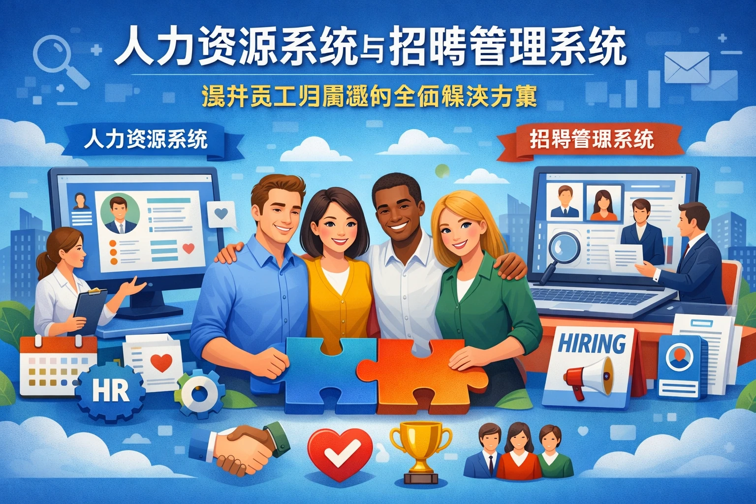 人力资源系统与招聘管理系统：提升员工归属感的全面解决方案