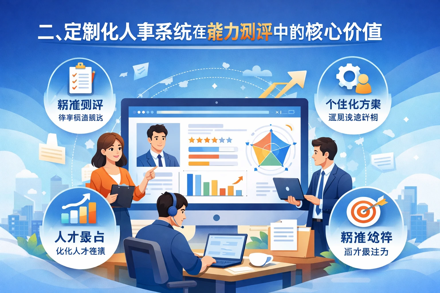 二、定制化人事系统在能力测评中的核心价值