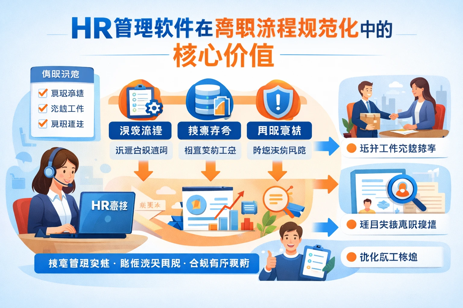 HR管理软件在离职流程规范化中的核心价值