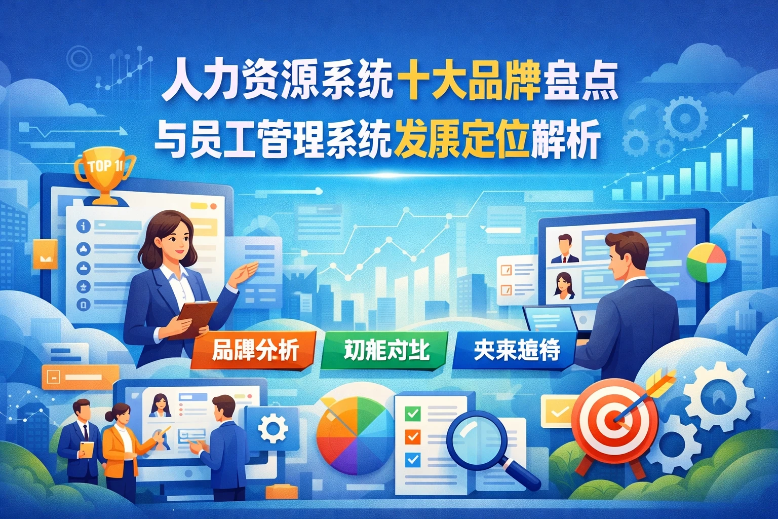 人力资源系统十大品牌盘点与员工管理系统发展定位解析
