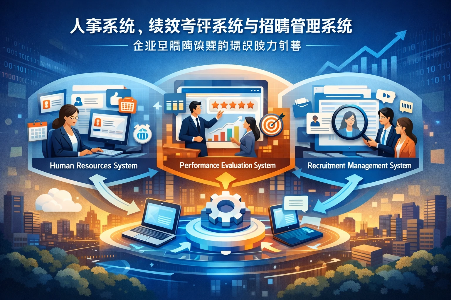 人事系统、绩效考评系统与招聘管理系统:企业互联网转型的组织能力引擎