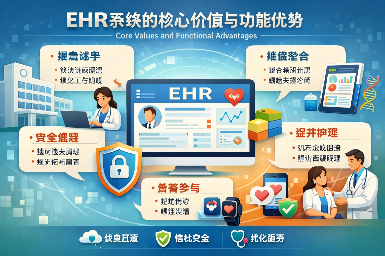 EHR系统的核心价值与功能优势