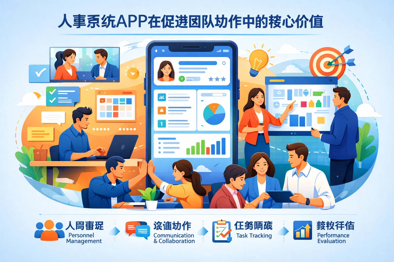 人事系统APP在促进团队协作中的核心价值