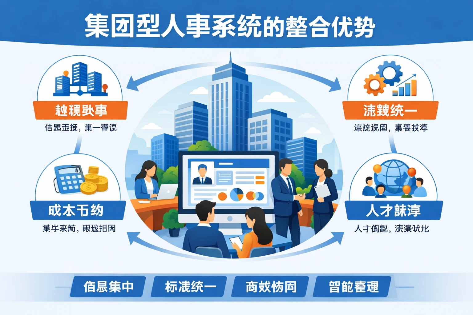 集团型人事系统的整合优势