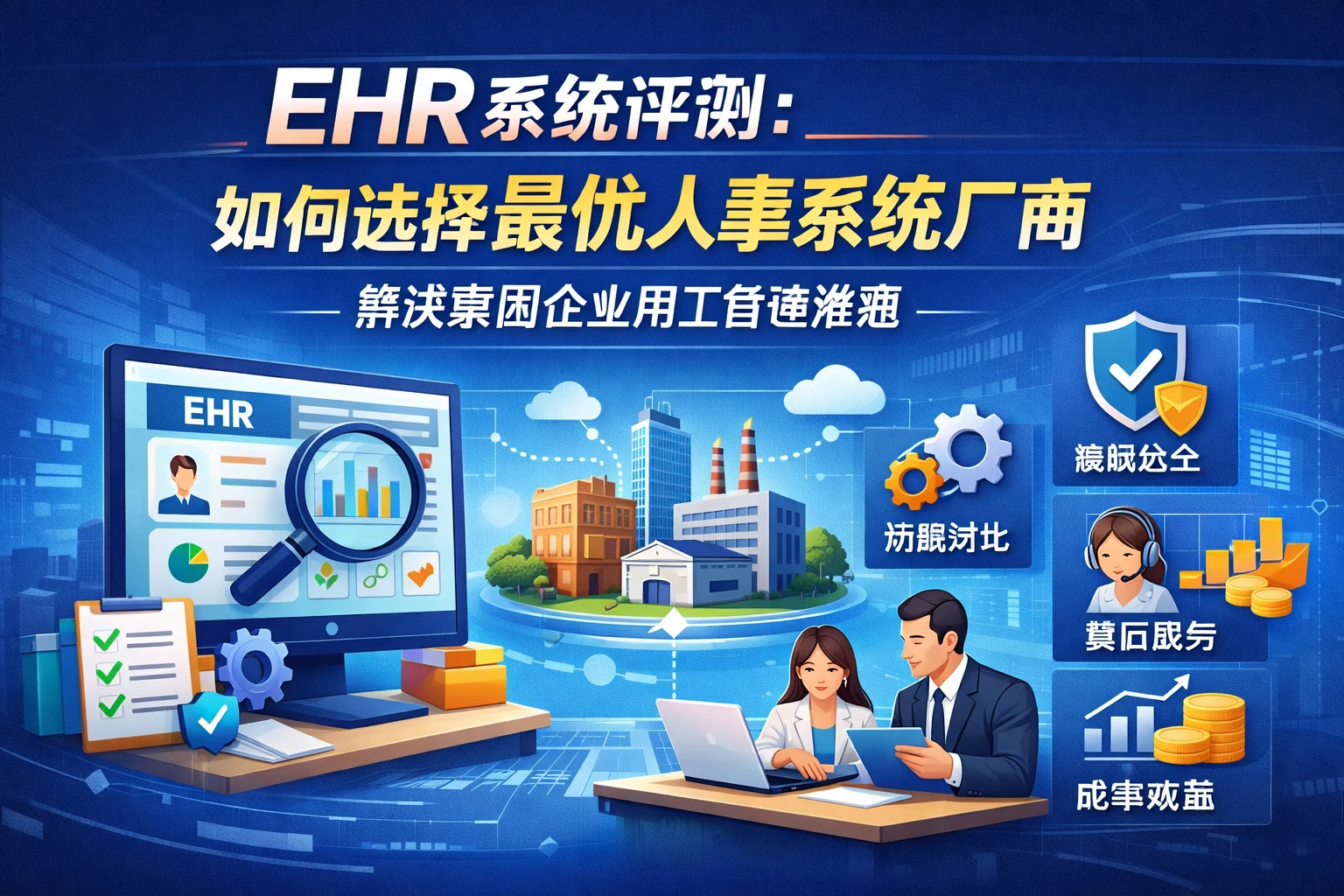 ehr系统评测：如何选择最优人事系统厂商解决集团企业用工管理难题