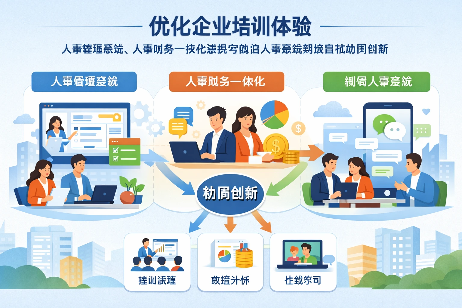 优化企业培训体验：人事管理系统、人事财务一体化系统与微信人事系统的协同创新