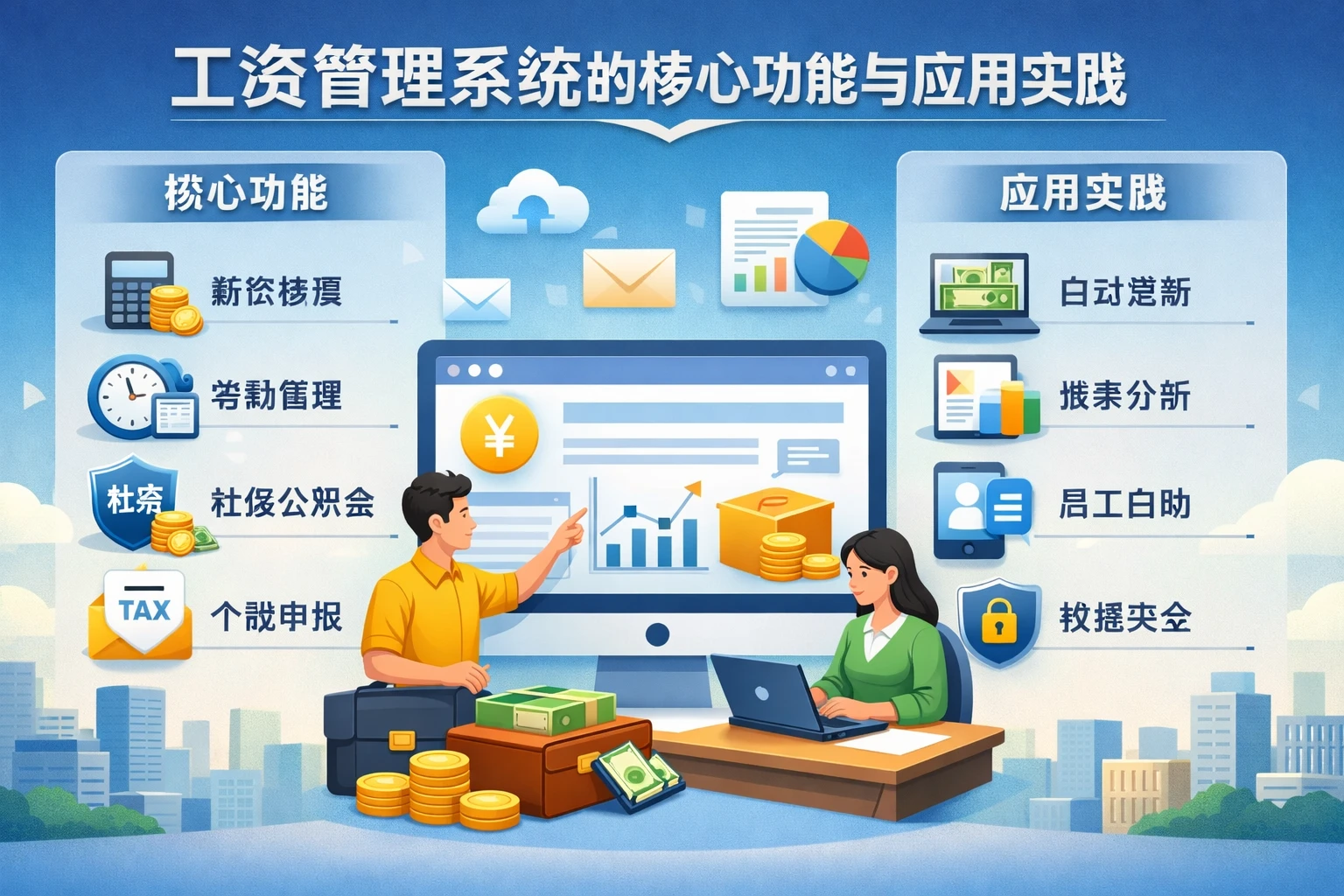 工资管理系统的核心功能与应用实践
