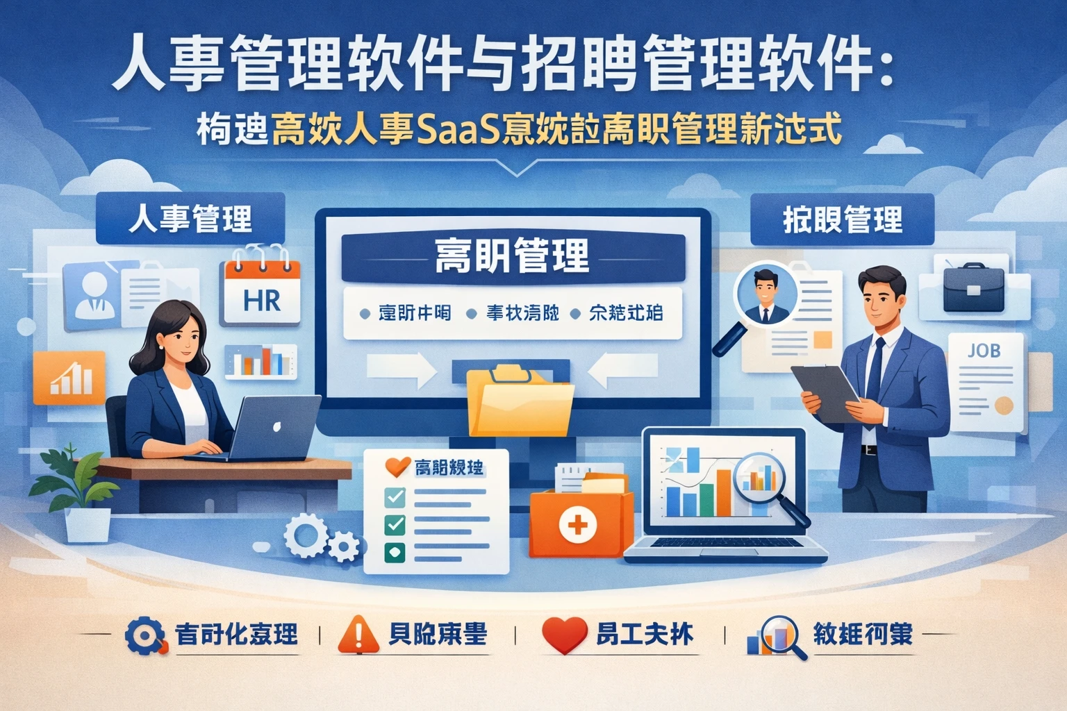 人事管理软件与招聘管理软件：构建高效人事SaaS系统的离职管理新范式
