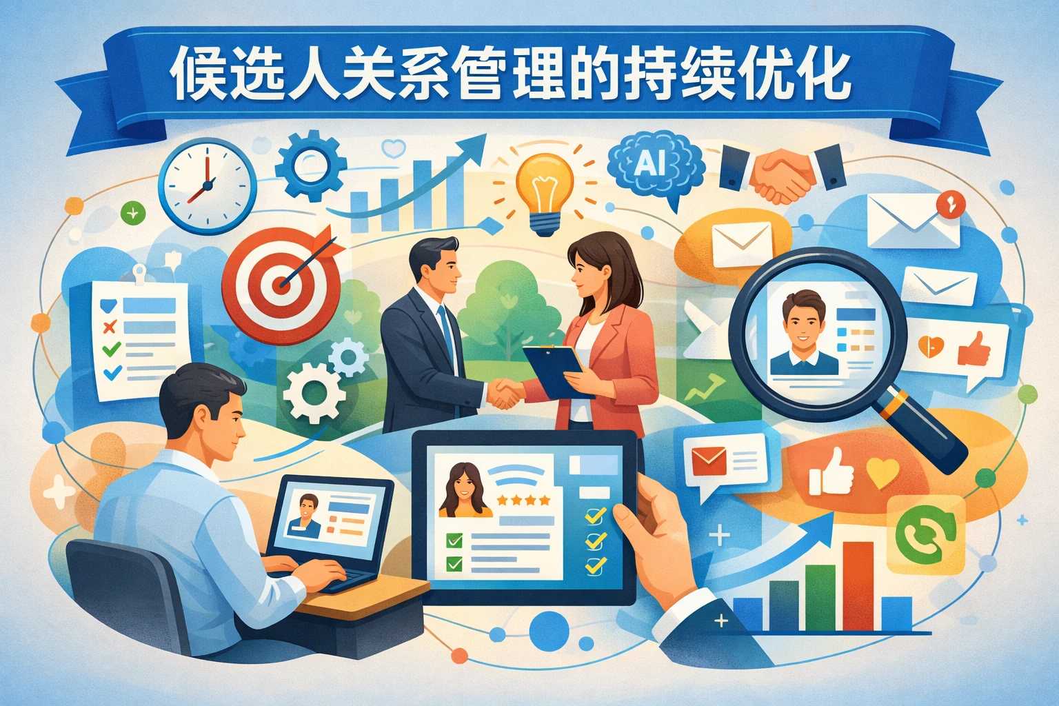 候选人关系管理的持续优化