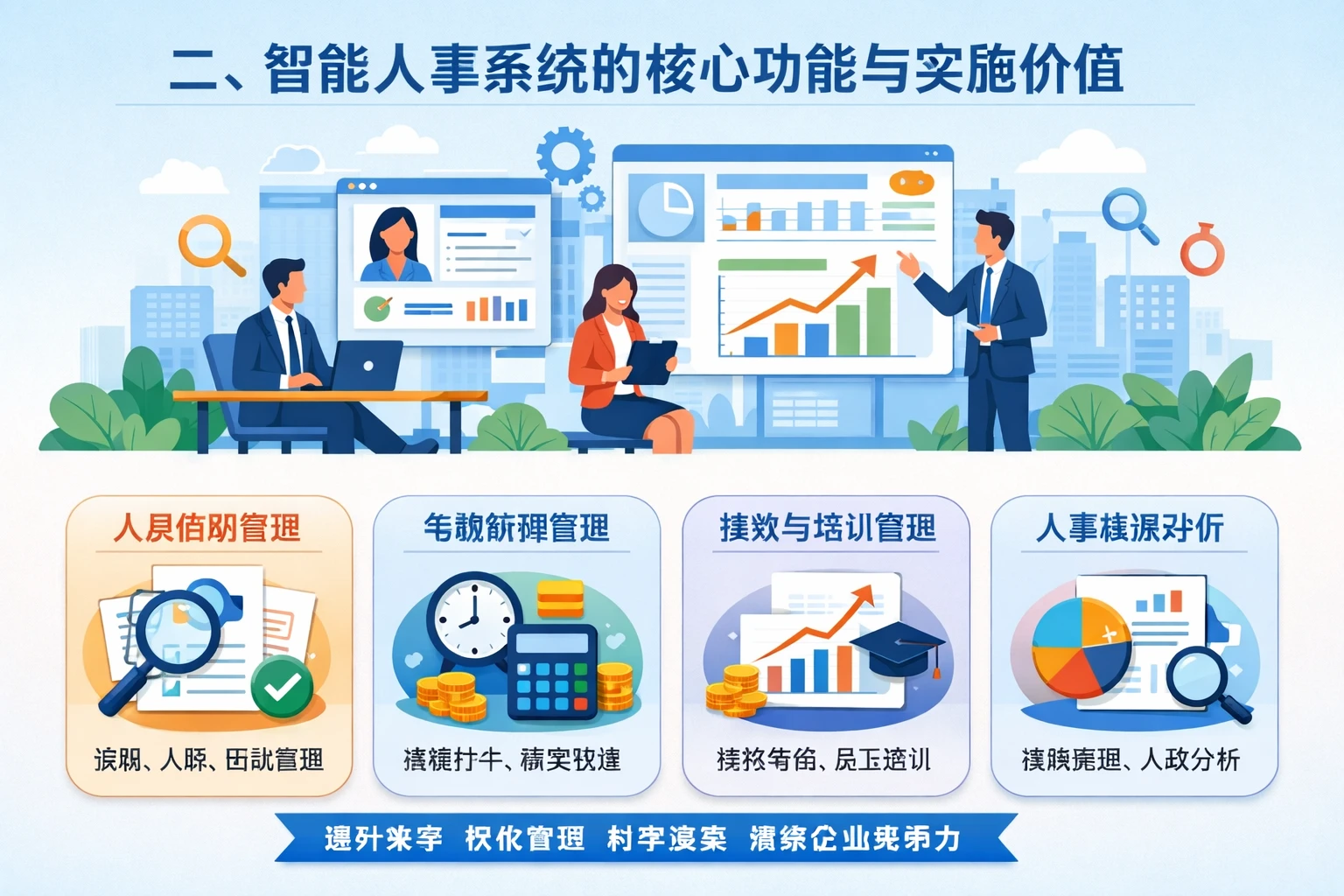 二、智能人事系统的核心功能与实施价值