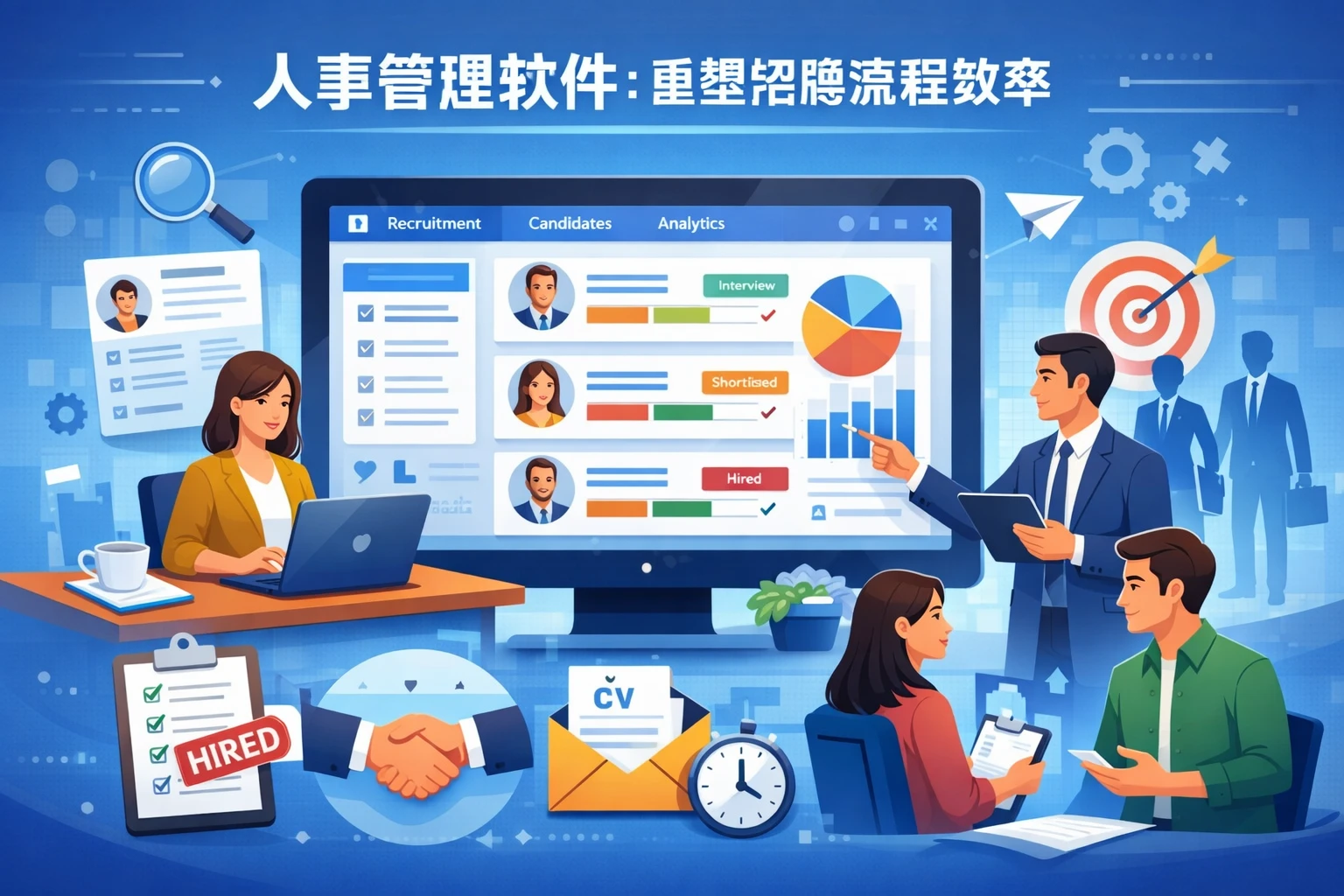 人事管理软件：重塑招聘流程效率
