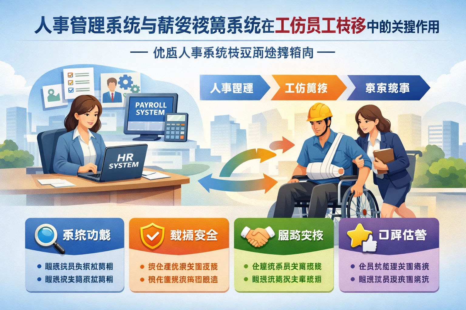 人事管理系统与薪资核算系统在工伤员工转移中的关键作用——优质人事系统供应商选择指南