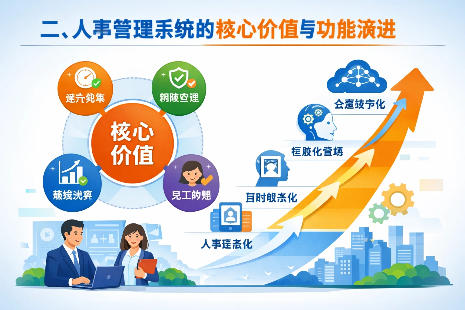 二、人事管理系统的核心价值与功能演进