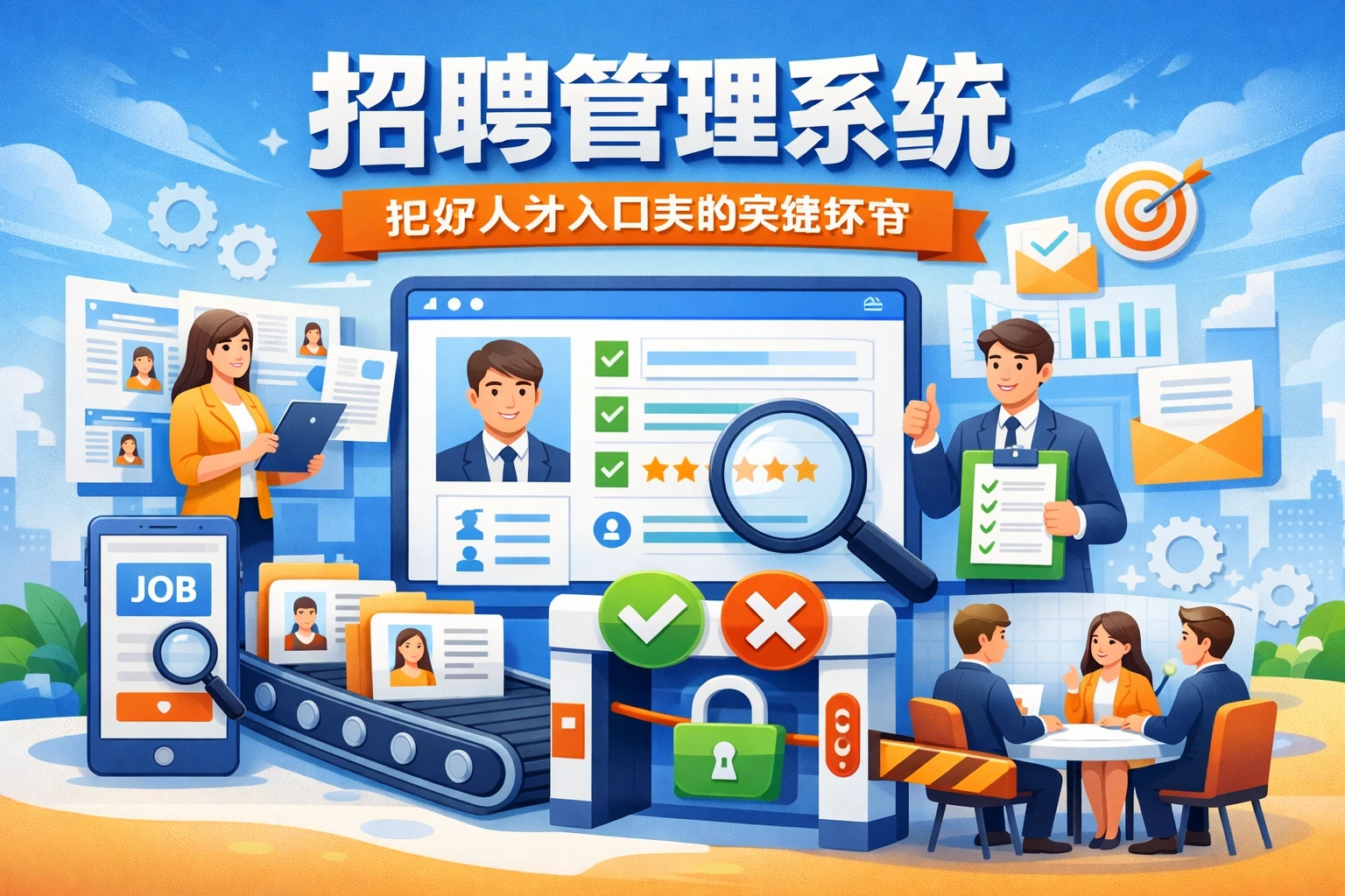 招聘管理系统：把好人才入口关的关键环节