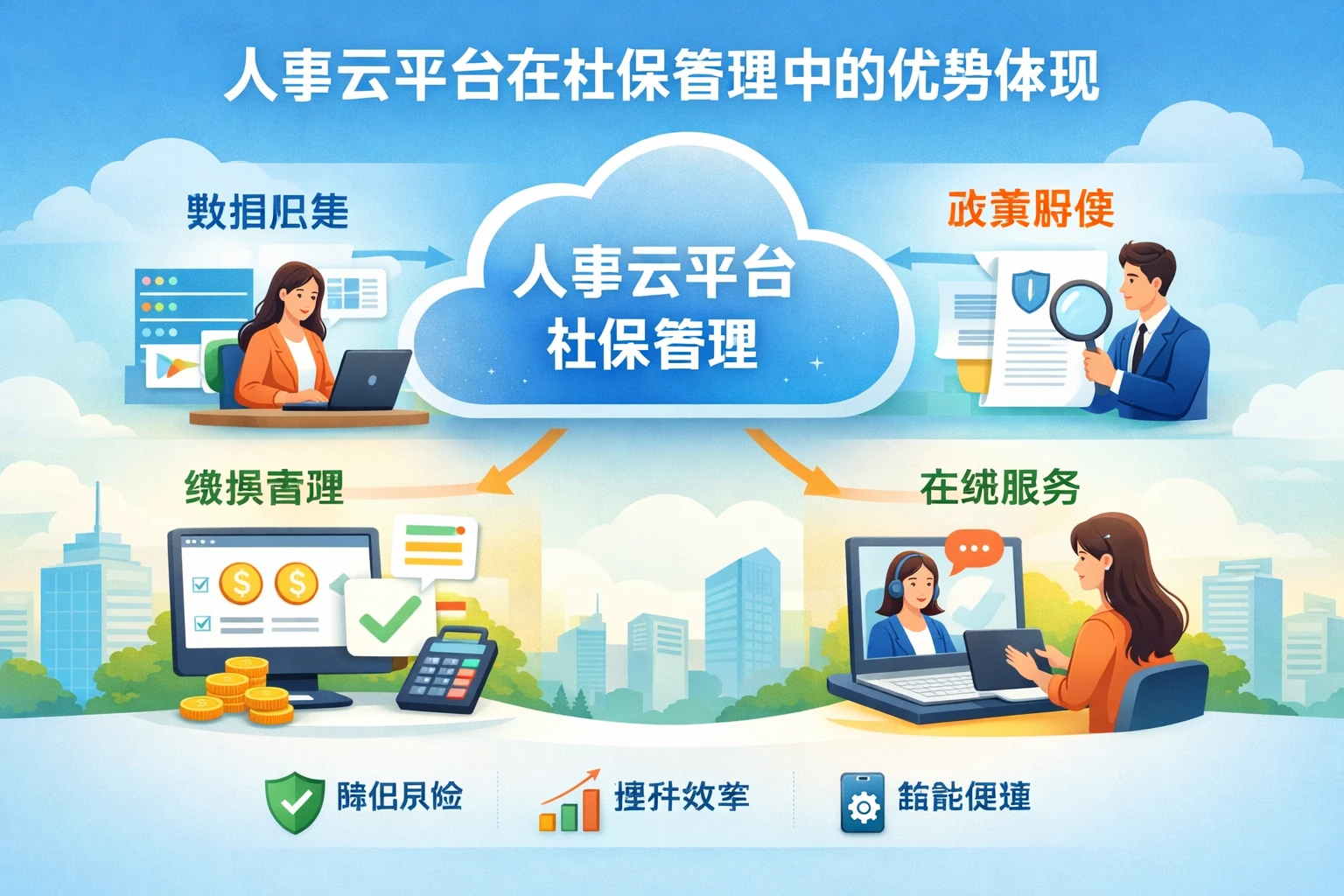 人事云平台在社保管理中的优势体现