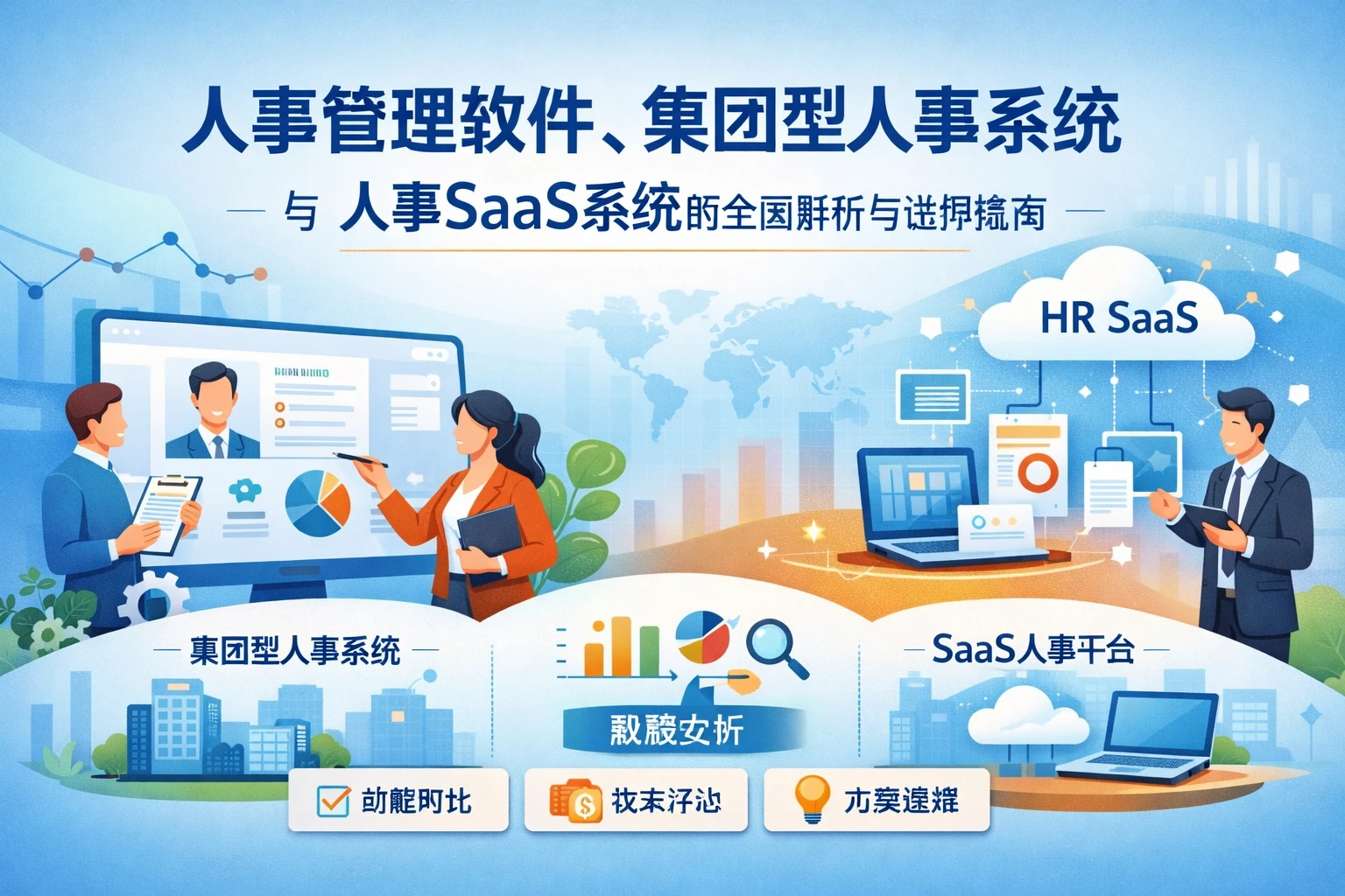 人事管理软件、集团型人事系统与人事SaaS系统的全面解析与选择指南
