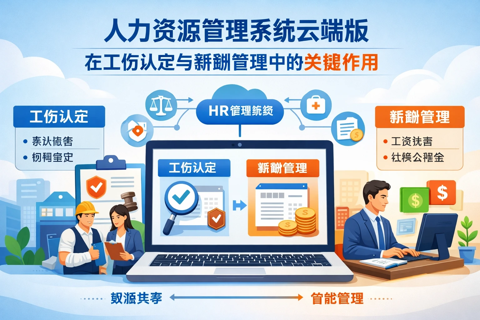人力资源管理系统云端版在工伤认定与薪酬管理中的关键作用