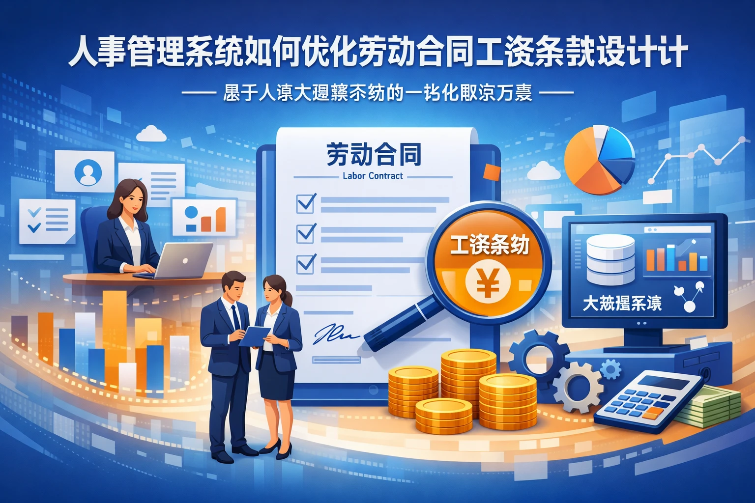 人事管理系统如何优化劳动合同工资条款设计——基于人事大数据系统的一体化解决方案