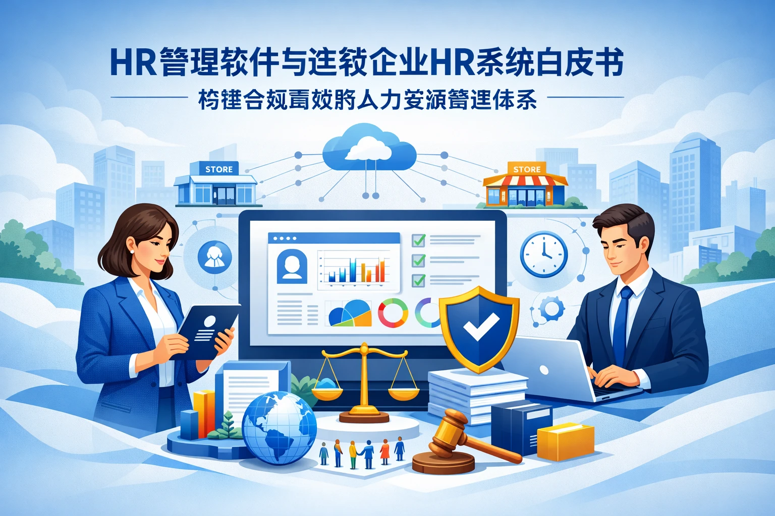 HR管理软件与连锁企业HR系统白皮书：构建合规高效的人力资源管理体系